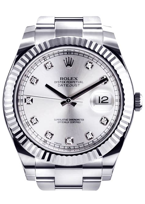 18k/SS Rolex datejust 2 41mm with wide diamond bracelet and